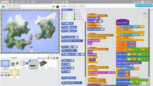Scratch Next Kids Environnement de Programmation